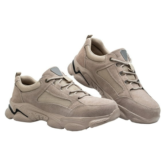 Steel Toe Cap Boots Men Women Work Boots Non-Slip Safety Trainers Lightweight Safety Shoes Breathable Puncture Proof