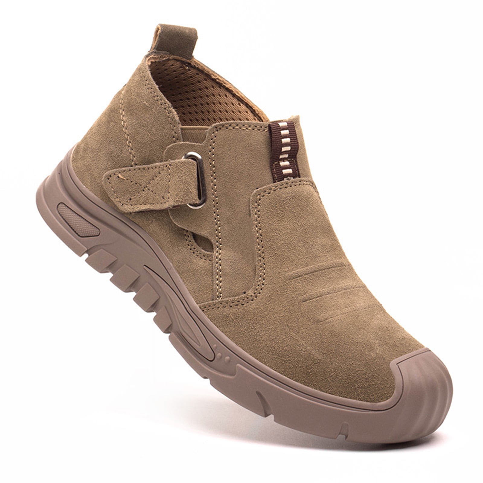 From Amazon Slip-Resistant Work Boots For Women Shoes For Crews