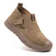 RENZHICHU Steel Toe Cap Boots Men Women Work Boots Safety Shoes Non-Slip Safety Trainers Lightweight Breathable