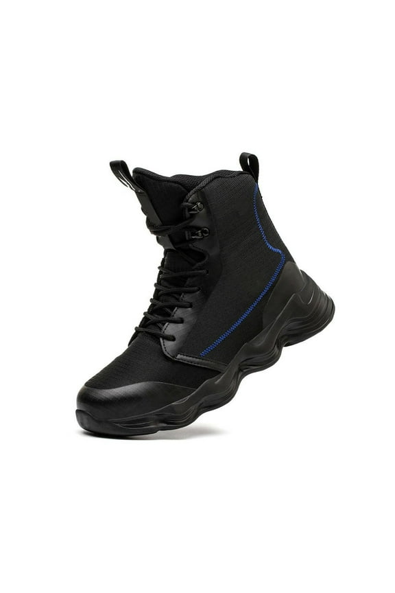 Steel Toe Cap Boots Men Women Work Boots Waterproof Safety Trainers Non-Slip Puncture Proof Shoes 5.5-11.5