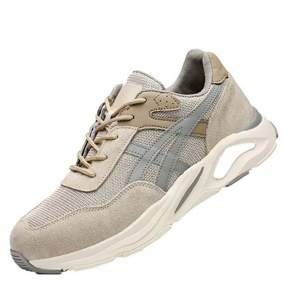 Steel Toe Cap Trainers Lightweight Safety Trainers Non-Slip Breathable Puncture Proof EU 36-46