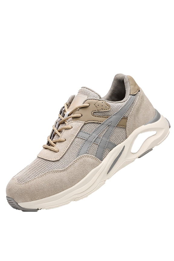 Steel Toe Cap Trainers Lightweight Safety Trainers Non-Slip Breathable Puncture Proof EU 36-46