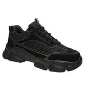 Steel Toe Cap Trainers Men Women Non Slip Safety Work Shoes Lightweight Steel Toe Sneakers Breathable Work Shoes
