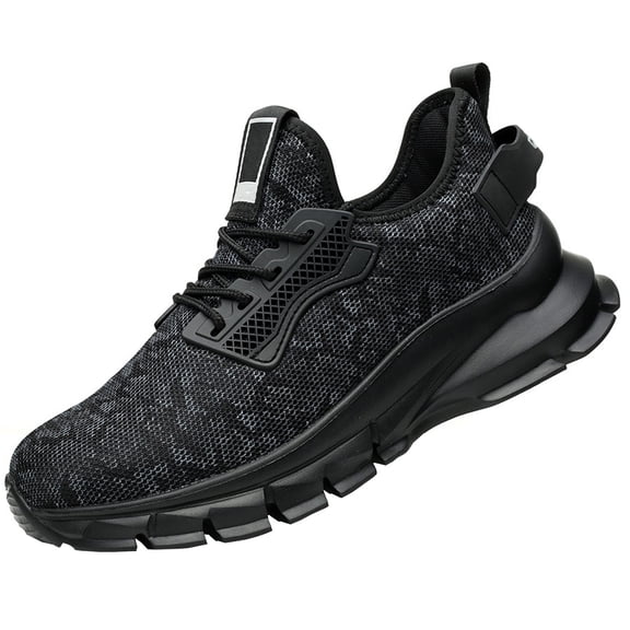 Steel Toe Cap Trainers Mens Womens Safety Shoes Safety Trainers Non-Slip Light Weight Breathable Work Shoes Comfortable