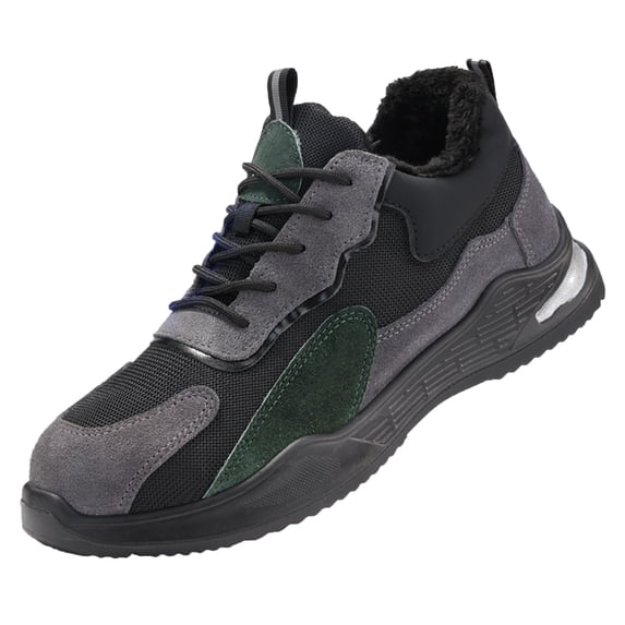 Steel Toe Cap Trainers Safety Trainers Men Women Safety Shoes Comfortable Lightweight Winter Warmth Puncture Proof