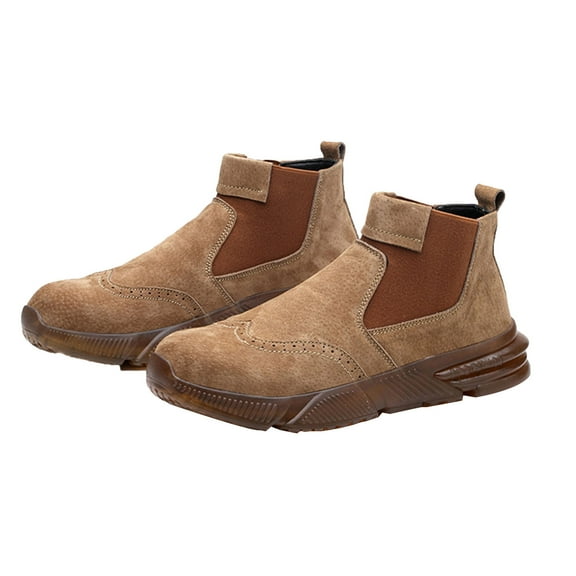 Steel Toe Cap Trainers Safety Trainers Mens Womens Lightweight Safety Boots Non Slip Breathable Comfortable Work Shoes