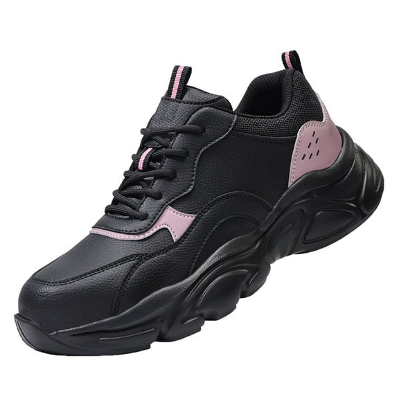 Steel Toe Cap Trainers Women Safety Trainers Non-Slip Light Weight Industrial Protective