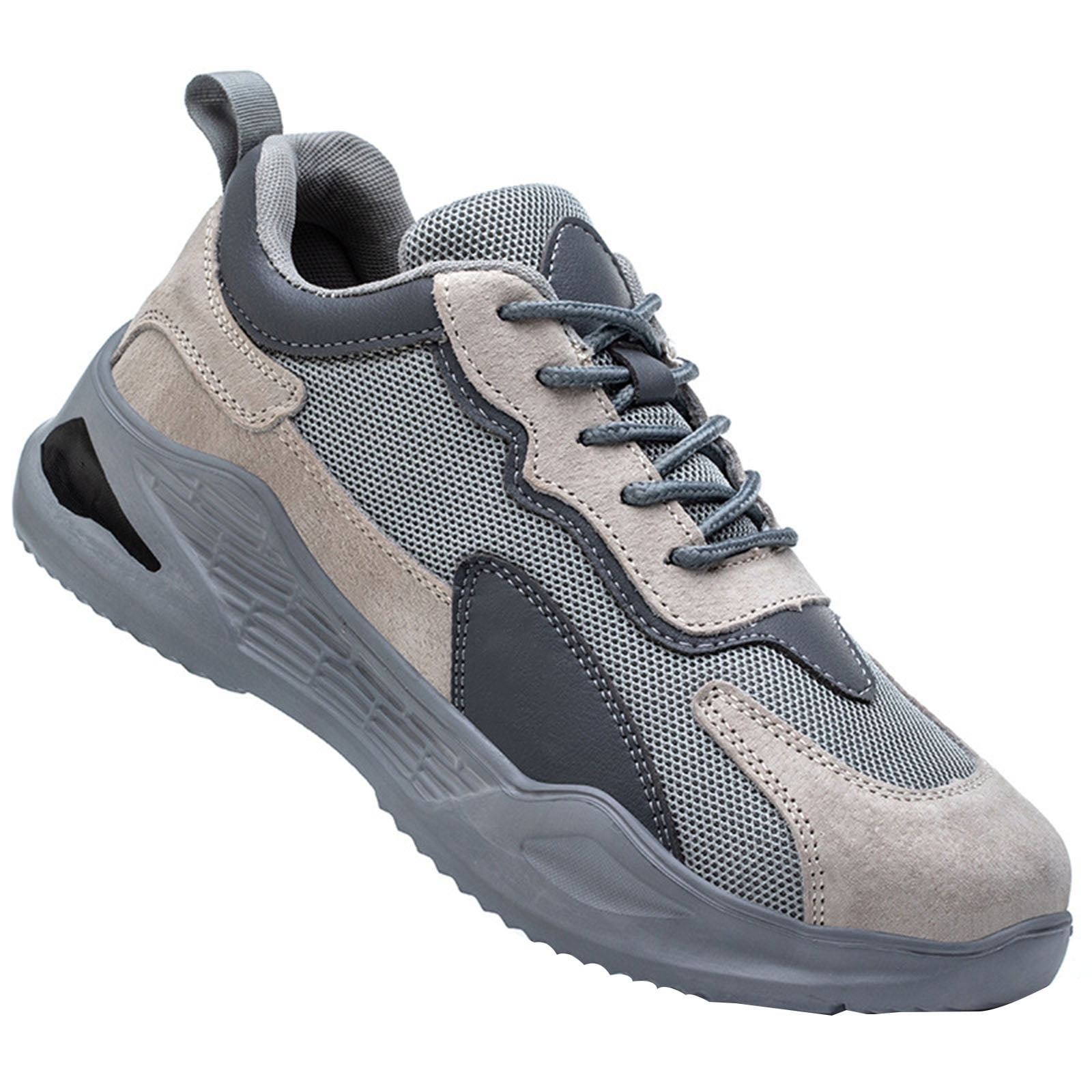 Safety Trainers Mens Steel Toe Cap Trainers Lightweight Safety Work Shoes Utility Footwear Construction 6 10