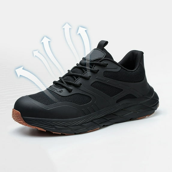 Steel Toe Cap Trainers for Men Women Safety Work Shoes Lightweight Steel Toe Sneakers Non Slip Work Shoes Puncture Proof