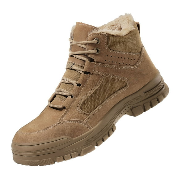 Steel Toe Cap Trainers for Men Women Safety Work Shoes Lightweight Steel Toe Sneakers Winter Warmth Non Slip Work Shoes