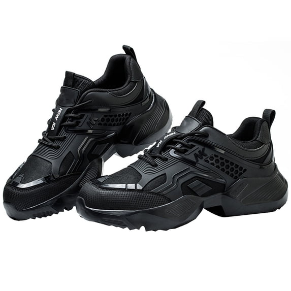 Steel Toe Cap Work Shoes Waterproof Safety Shoes Mens Womens Lightweight Breathable Safety Trainer EU 36-46