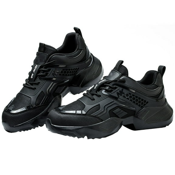 Steel Toe Cap Work Shoes Waterproof Safety Shoes Mens Womens Lightweight Breathable Safety Trainer EU 36-46