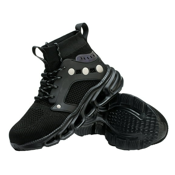 Steel Toe Cap Work Trainers Men Safety Trainers Women Safety Shoes Work Shoes Lightweight Comfortable Utility Footwear Construction