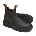 thumbnail image 1 of Blundstone Steel Toe Side Slip-On Boots, Water Resistant, Brown, US size 13, 1 of 5