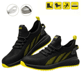 thumbnail image 1 of CONIVISON Men & Woman Steel Toe Work Shoes – Breathable Mesh, Non-Slip, Puncture Resistant Safety Sneakers, 1 of 6
