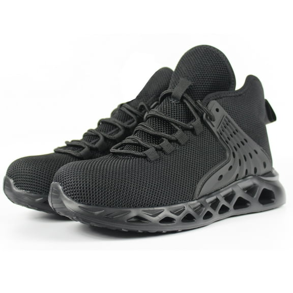 Steel Toe Safety Shoes for Men Women Breathable Work Sneakers Industrial Construction Boots