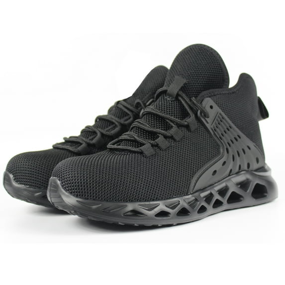 Steel Toe Safety Shoes for Men Women Breathable Work Sneakers Industrial Construction Boots