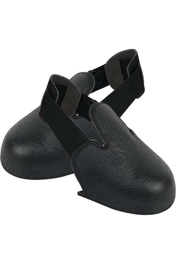 Steel Toe Shoe Covers  Anti-Smash Protective Boot Guards with Ball-of-Foot Cushions & Elastic Straps for Work, Walking & Home Use(XX)