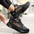 Steel Toe Shoes Men Composite Toe Shoes Comfortable Walking Sneakers