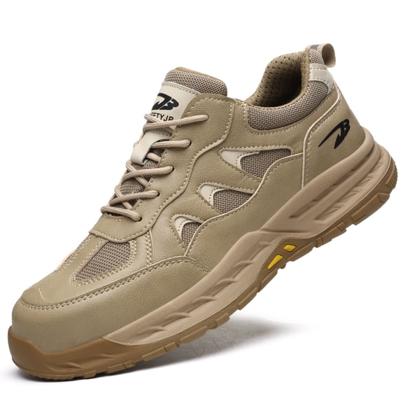 Steel Toe Shoes for Men Women Lightweight Puncture Resistant Safety Footwear Work Shoes Men Women Safety Work Shoe Comfortable for Construction Warehouse Jobs
