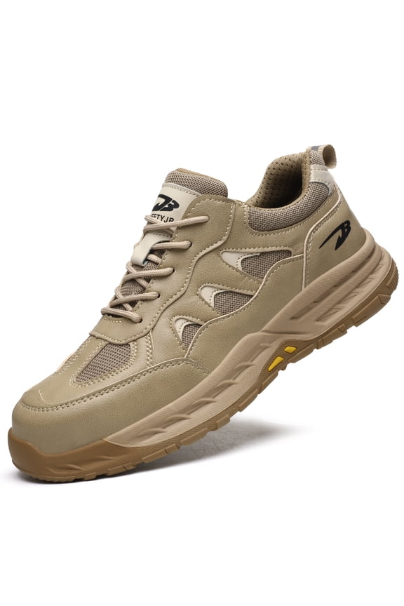 Steel Toe Shoes for Men Women Lightweight Puncture Resistant Safety Footwear Work Shoes Men Women Safety Work Shoe Comfortable for Construction Warehouse Jobs