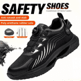 thumbnail image 1 of Steel Toe Shoes for Men Comfortable Breathable Safety Sneakers, Lightweight Wide Work Shoes with Durable Soft Sole, 1 of 11