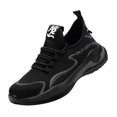 thumbnail image 1 of Steel Toe Shoes for Men Indestructible Work Shoes Lightweight Comfortable Safety Sneakers Slip-Resistant Composite Toe Shoes for Construction, 1 of 6
