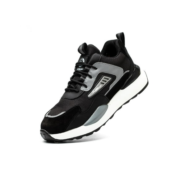 Steel Toe Shoes for Men Non Slip Comfortable Indestructible Construction Safety Work Sneakers
