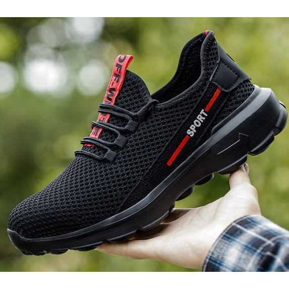 Steel Toe Shoes for Men Women Comfortable Breathable Safety Work Shoes Lightweight Indestructible Puncture Proof Work Sneakers