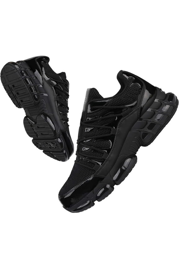 Steel Toe Shoes for Men Women Composite Toe Safety Sneakers Non Slip Industrial Work Shoes Air Cushion Tennis Shoes Black