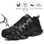 NIFOFISE Safety Shoes for Men Women Steel Toe Puncture Resistant for Work