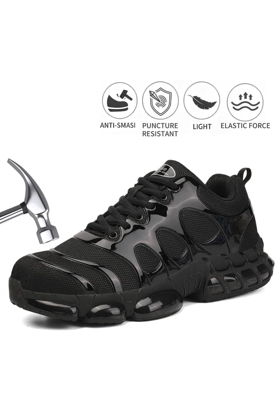 Safety Shoes for Men Women Steel Toe Puncture Resistant for Work