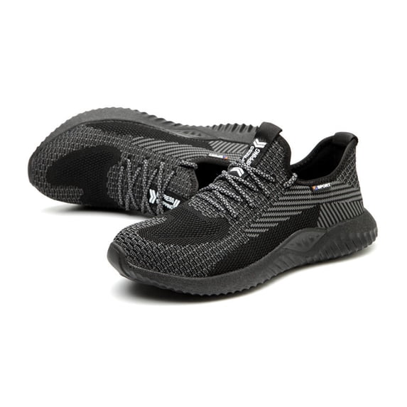 Steel Toe Shoes for Men Women Indestructible Steel Toe Sneakers Lightweight Work Safety Shoes Puncture Proof Composite Toe