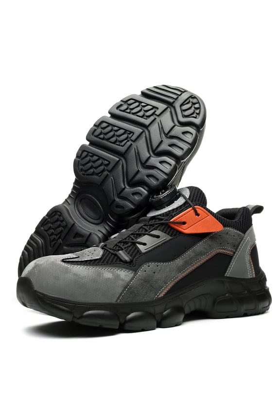 Steel Toe Shoes for Men Women Lightweight Safety Sneakers Composite Toe Work Shoes Puncture Proof Industrial Construction Shoes