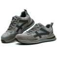 thumbnail image 1 of Steel Toe Shoes for Men Women - Reflective Anti-Smash Anti-Puncture Non-Slip Beef Tendon Sole Work Shoes, 1 of 10
