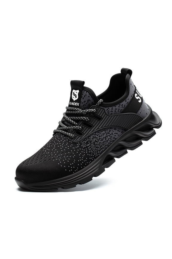 Steel Toe Shoes for Men Women Safety Work Shoes Indestructible Steel Toe Sneakers Lightweight Work Shoes Toe Shoes