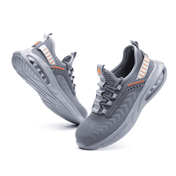 Steel Toe Shoes for Men Work Women Sneakers Slip Resistant Safety Work Shoe