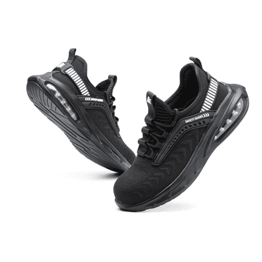 Furuian Steel Toe Shoes for Men Work Women Sneakers Slip Resistant Safety Work Shoe