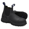 thumbnail image 1 of Blundstone Steel Toe Slip-On Elastic Side Boots, Kick Guard, Black, US size 9.5, 1 of 6