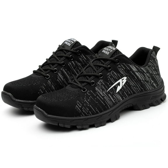 Steel Toe Sneakers for Men Women Indestructible Work Shoes Comfortable Safety Indestructible Industrial Construction Shoes
