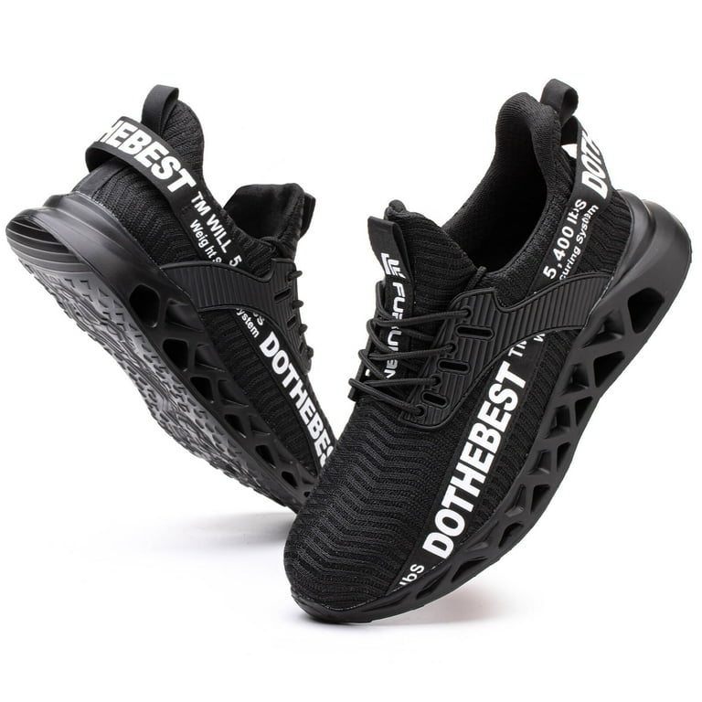 Furuian Lightweight Steel Toe Sneakers, Anti-Slip Safety  display picture 2