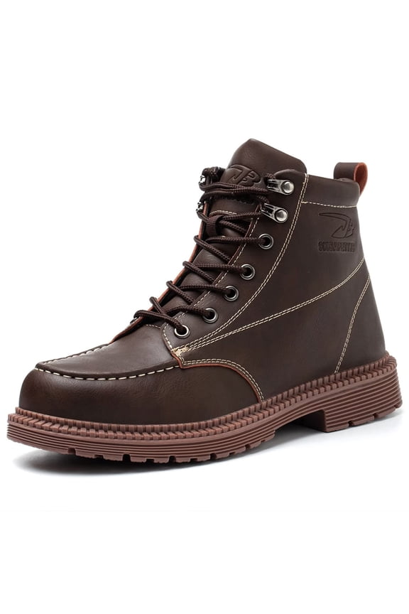 Steel Toe Work Boots Safety Shoes for Men Women Leather Waterproof Safety Shoes Lightweight Industrial Sneakers Trainers