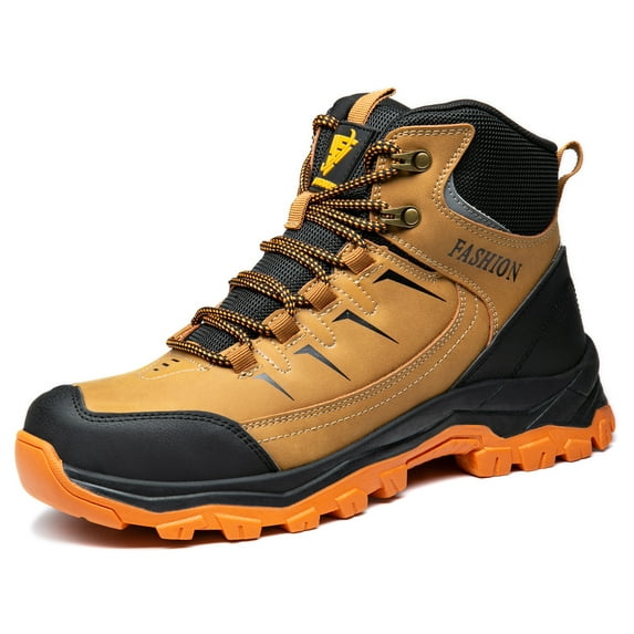 Steel Toe Work Boots for Men Women Non-Slip Safety Shoes Anti-Piercing Construction Boots Working Sneakers