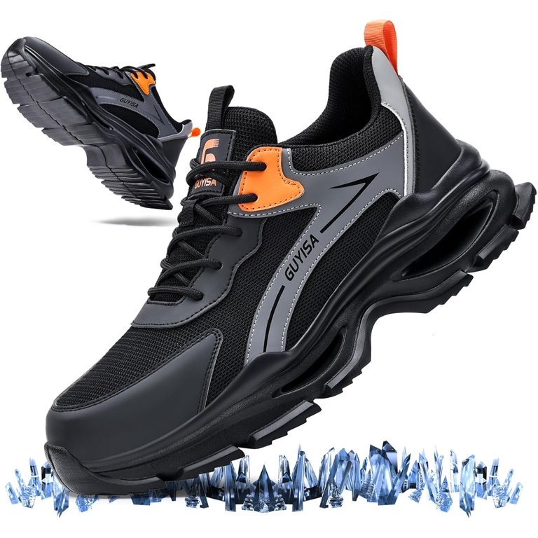 Steel Toe Work Shoes for Men Women Lightweight Air Cushion  display picture 2