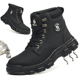 COFRA Leather Work Boots - NEW ASPHALT Treadless Footwear  display picture 1