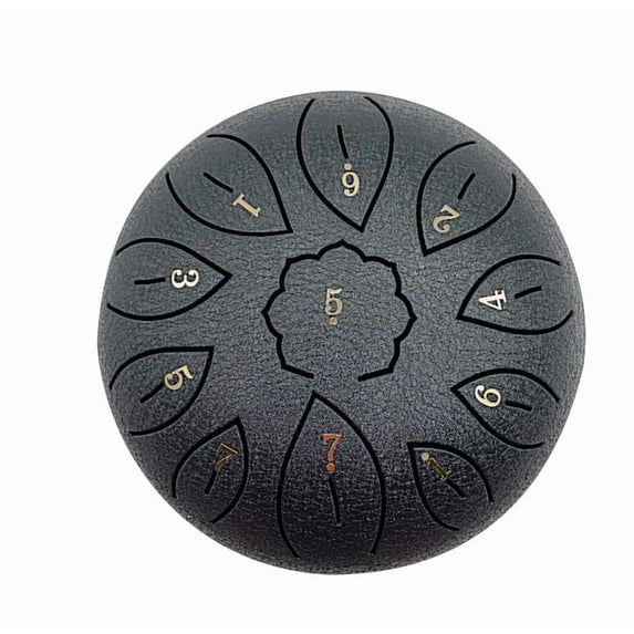 Steel Tongue Drum under $5! Yannianjz Steel Tongue Drum 6 Inch 11 Notes, Hand Pan Drum with Carry Bag, G Tone Musical Instrument for Meditation, Yoga, Relaxation