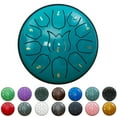 thumbnail image 1 of Steel Tongue Drum Kids Instrument: Musical Metal Tank Drums Set 6 Inch 11 Notes C-Key for Meditation Yoga Education Percussion with Bag, Music Book, Mallets, Finger Picks(15 Colors Available), 1 of 5