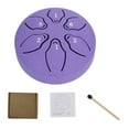 thumbnail image 1 of Steel Tongue Drum Portable Rain Drum Hand Pan Drum Percussion Musical Instruments 3 Inch 6 Notes For Yoga Meditation Musical Toy, 1 of 9