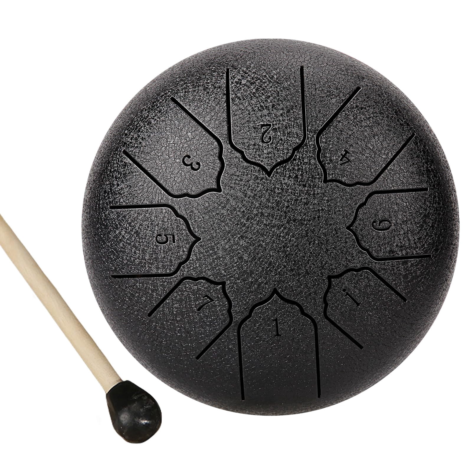 Steel Tongue Drum Rain Chime, Rain Drum for Outside, Rain Drum