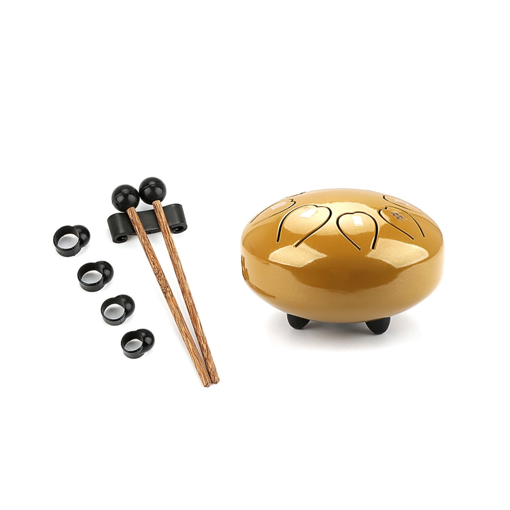 Steel Tongue Drum Set Percussion Instrument Handpan Drum for Music Education